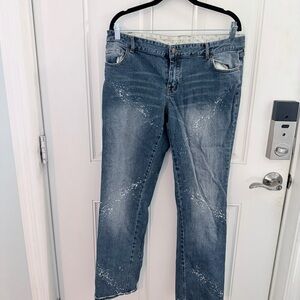 G-Unit Y2K Paint Splatter Jeans 15 | Embroidered G Pocket